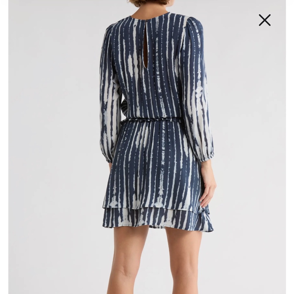 NWT Rails Long Sleeve Fit & Flare Lightweight Dress Size S - Picture 4 of 4